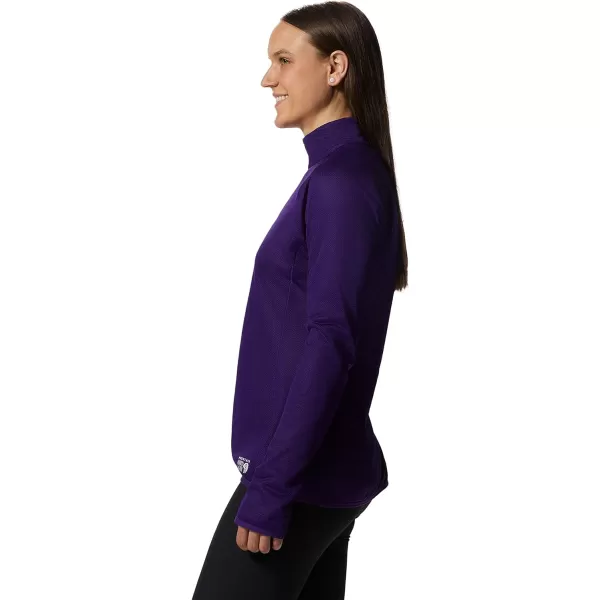 imageMountain Hardwear Womens Airmesh 12 Zip Jacket for Hiking Backpacking and Rock Climbing  QuickDrying and LightweightZodiac