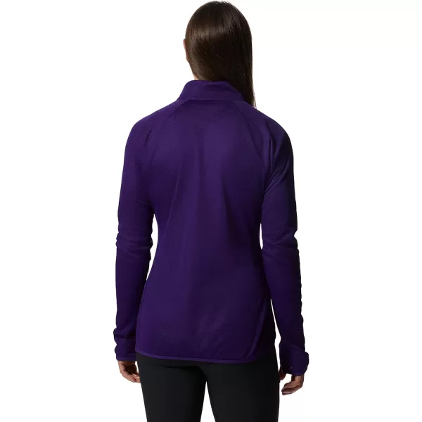 imageMountain Hardwear Womens Airmesh 12 Zip Jacket for Hiking Backpacking and Rock Climbing  QuickDrying and LightweightZodiac