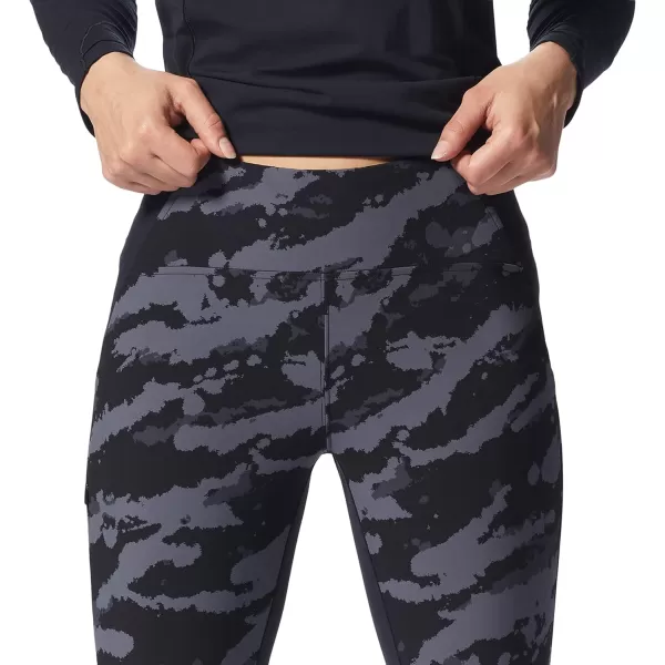 imageMountain Hardwear Womens Chockstone Tight for Climbing Backpacking Hiking and GymBlack Paintstrokes Print