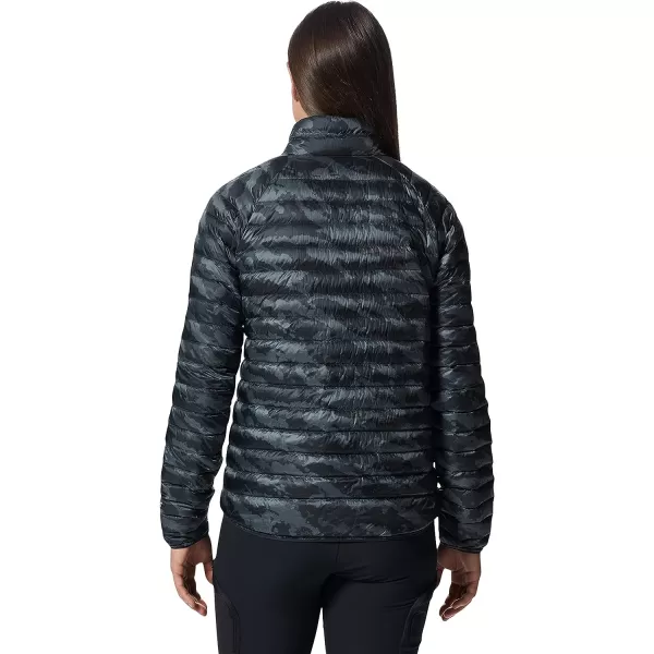 imageMountain Hardwear Womens Ghost Whisperer Snap JacketBlack Paintstrokes Print
