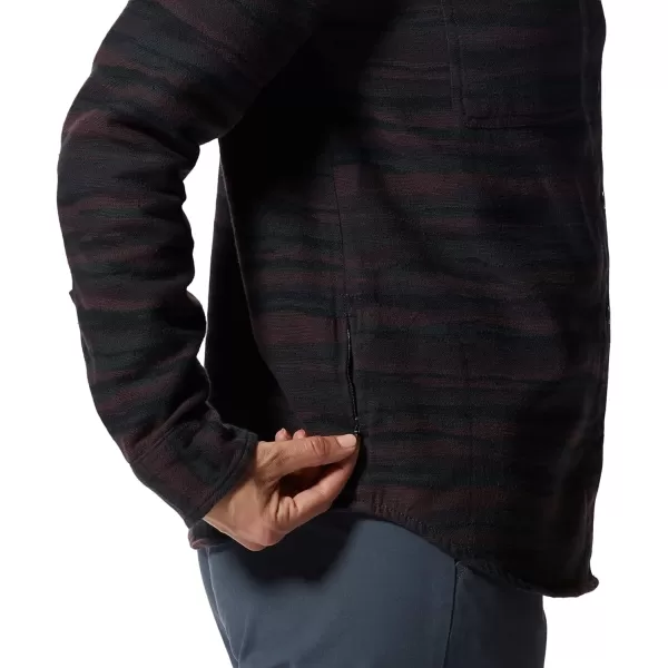 imageMountain Hardwear Womens Granite Peak Long Sleeve Flannel for Camping Travel AprsSki and Everyday WearDarkest Dawn