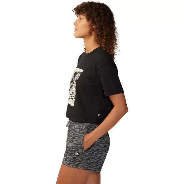 imageMountain Hardwear Womens Graphic Boxy Crop W Short SleeveBlack