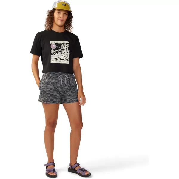 imageMountain Hardwear Womens Graphic Boxy Crop W Short SleeveBlack