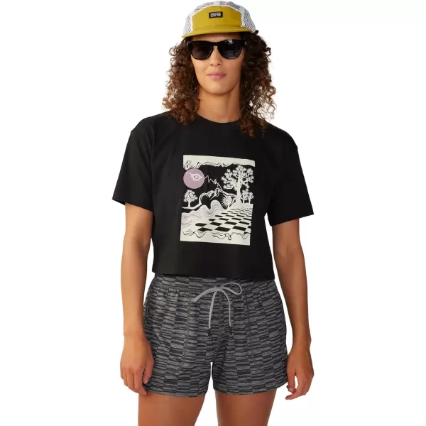 imageMountain Hardwear Womens Graphic Boxy Crop W Short SleeveBlack