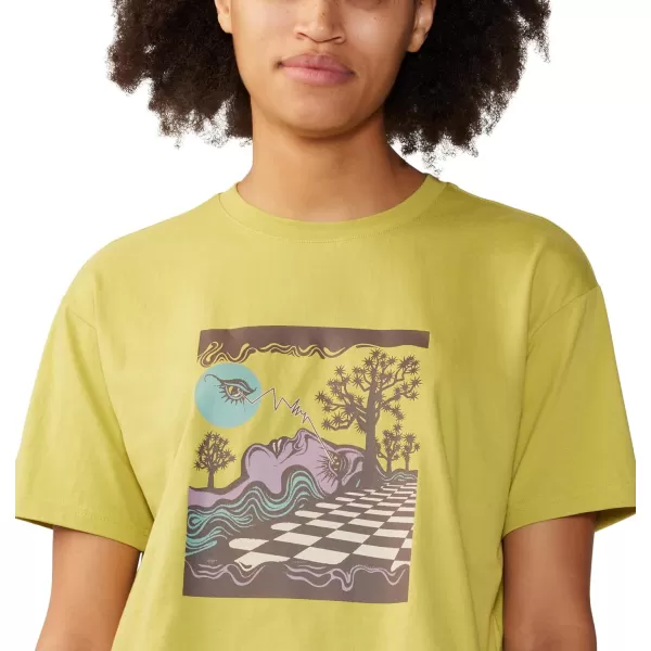 imageMountain Hardwear Womens Graphic Boxy Crop W Short SleeveBright Olive
