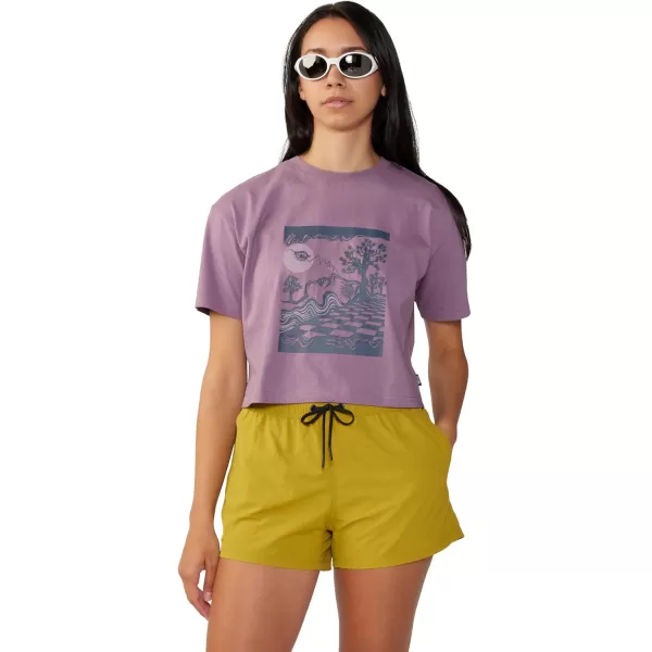 imageMountain Hardwear Womens Graphic Boxy Crop W Short SleeveDark Daze