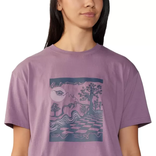 imageMountain Hardwear Womens Graphic Boxy Crop W Short SleeveDark Daze