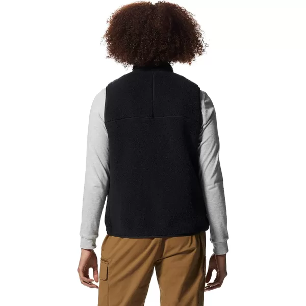 imageMountain Hardwear Womens HiCamp Fleece Vest for Hiking Travel Backpacking and Everyday WearBlack