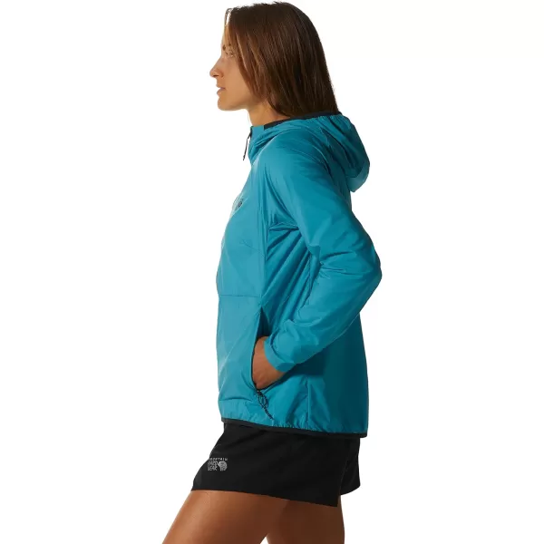imageMountain Hardwear Womens KOR Airshell HoodyTeton Blue