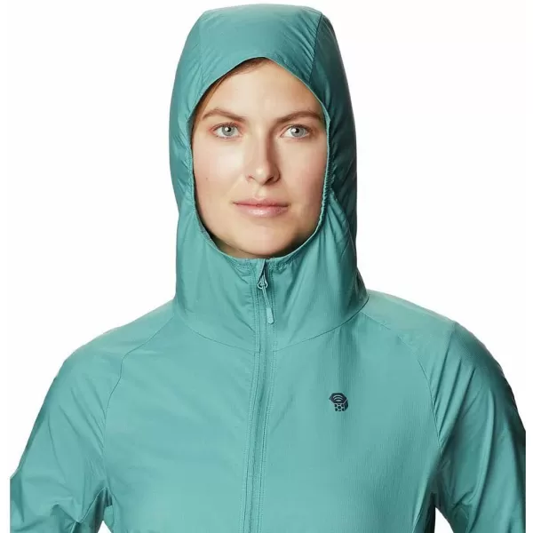 imageMountain Hardwear Womens KOR Preshell HoodyWashed Turq