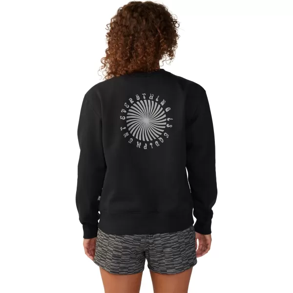 imageMountain Hardwear Womens MHW Graphic W Crew 2BLACK