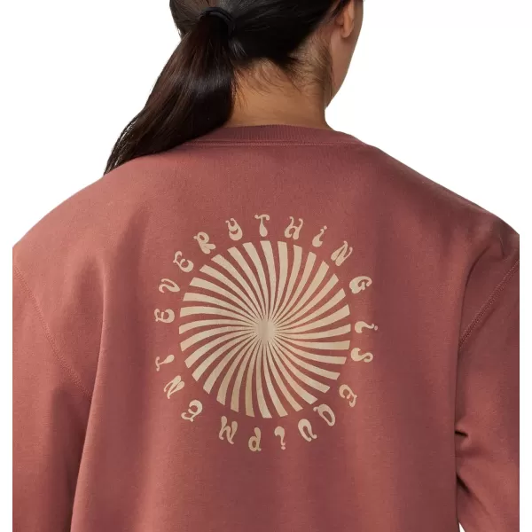 imageMountain Hardwear Womens MHW Graphic W Crew 2Clay Earth