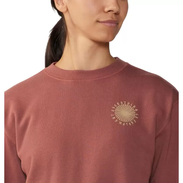 imageMountain Hardwear Womens MHW Graphic W Crew 2Clay Earth