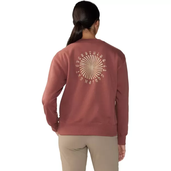 imageMountain Hardwear Womens MHW Graphic W Crew 2Clay Earth