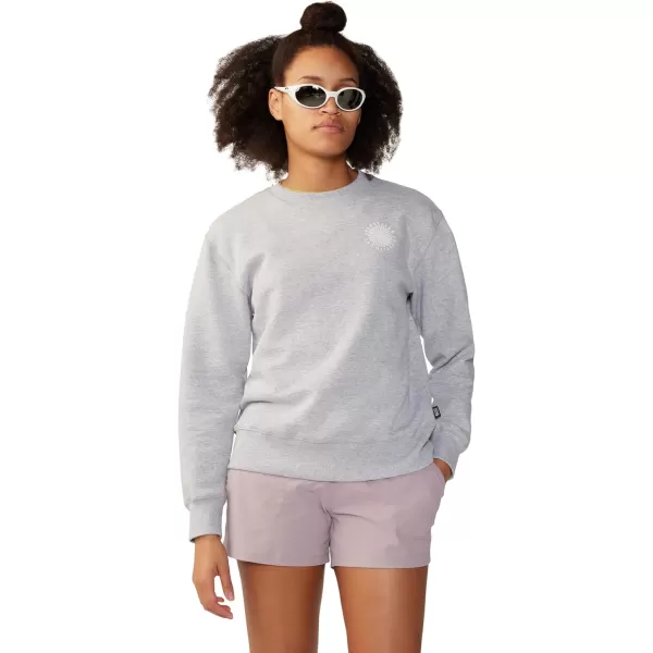 imageMountain Hardwear Womens MHW Graphic W Crew 2Hardwear Grey Heather