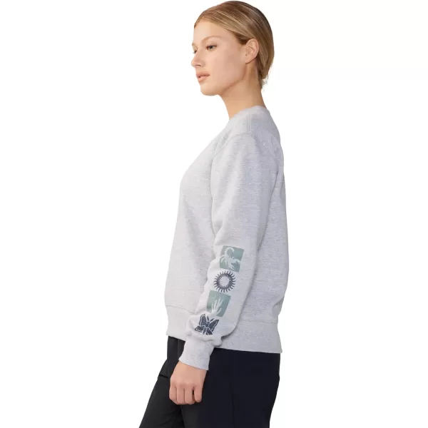imageMountain Hardwear Womens MHW Graphic W CrewHardwear Grey Heather