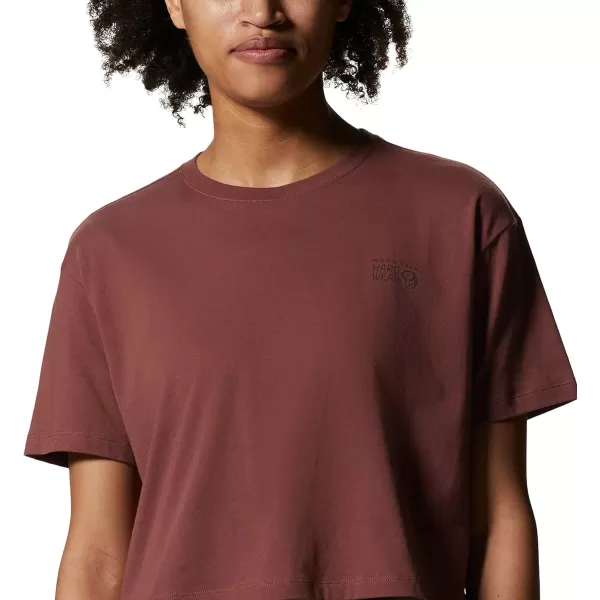 imageMountain Hardwear Womens MHW Logo Crop Short SleeveClay Earth