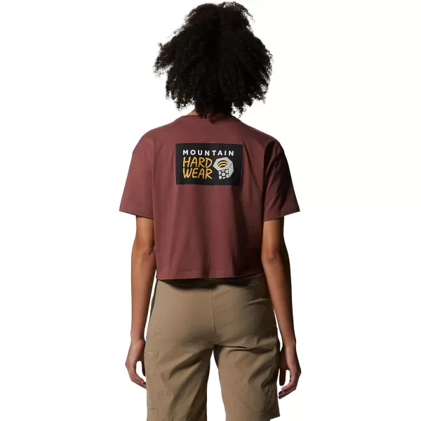 imageMountain Hardwear Womens MHW Logo Crop Short SleeveClay Earth