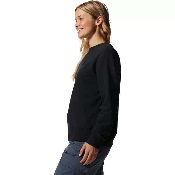 imageMountain Hardwear Womens MHW Logo Pullover CrewBlack