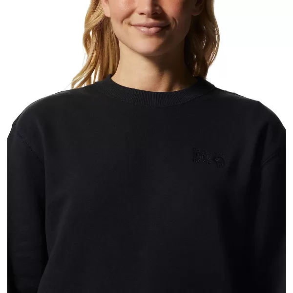 imageMountain Hardwear Womens MHW Logo Pullover CrewBlack