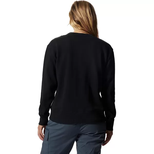 imageMountain Hardwear Womens MHW Logo Pullover CrewBlack