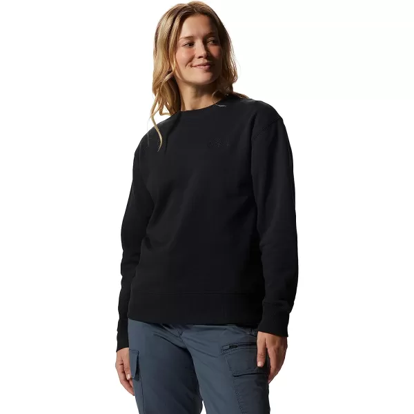 imageMountain Hardwear Womens MHW Logo Pullover CrewBlack