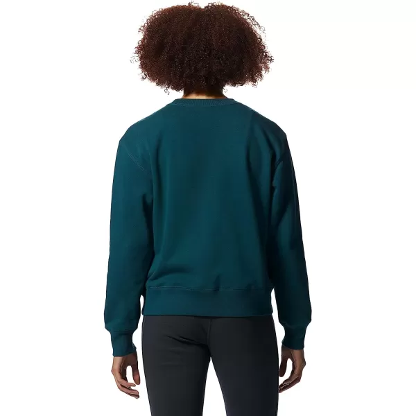 imageMountain Hardwear Womens MHW Logo Pullover CrewDark Marsh