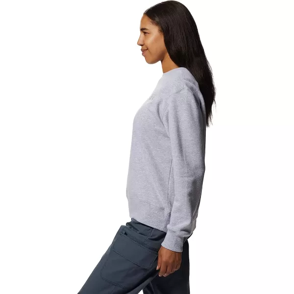 imageMountain Hardwear Womens MHW Logo Pullover CrewHardwear Grey Heather