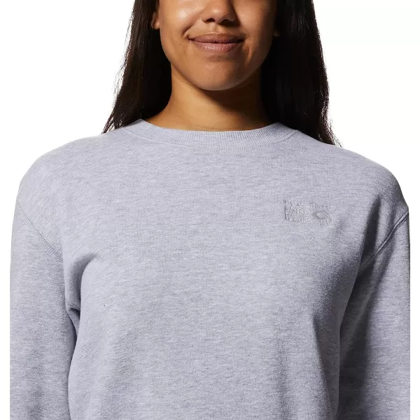 imageMountain Hardwear Womens MHW Logo Pullover CrewHardwear Grey Heather