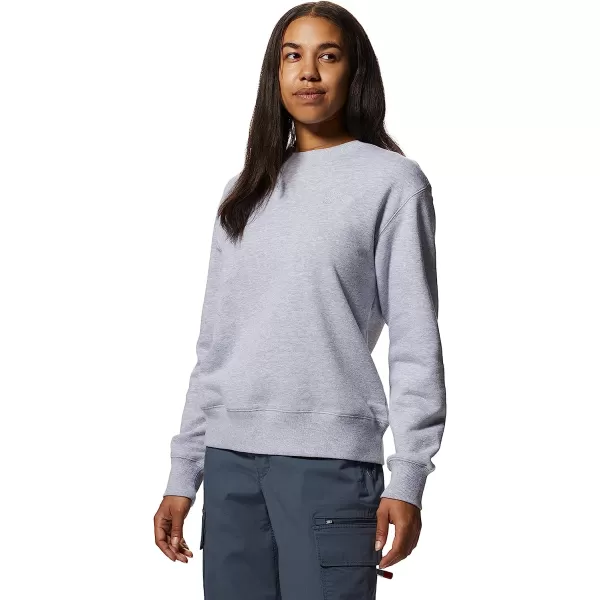 imageMountain Hardwear Womens MHW Logo Pullover CrewHardwear Grey Heather
