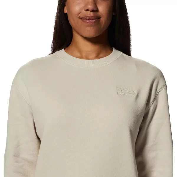 imageMountain Hardwear Womens MHW Logo Pullover CrewWild Oyster