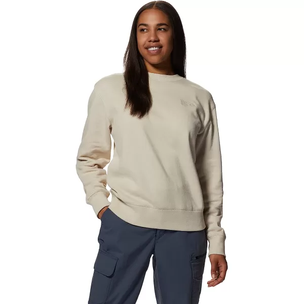 imageMountain Hardwear Womens MHW Logo Pullover CrewWild Oyster