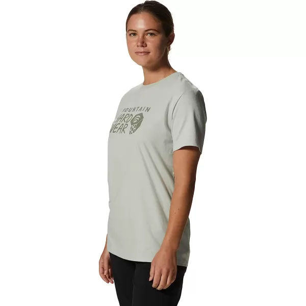 imageMountain Hardwear Womens MHW Logo Short Sleeve  Classic Lightweight Cotton TeeCactus White