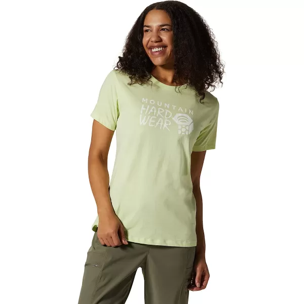 imageMountain Hardwear Womens MHW Logo Short Sleeve  Classic Lightweight Cotton TeeElectrolyte