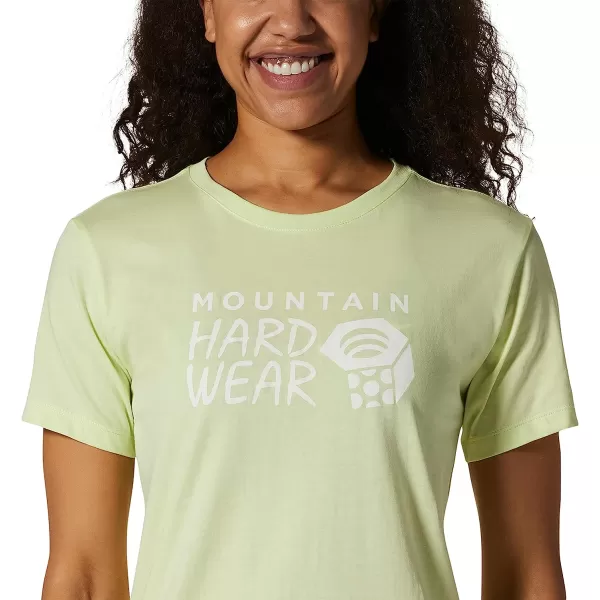 imageMountain Hardwear Womens MHW Logo Short Sleeve  Classic Lightweight Cotton TeeElectrolyte