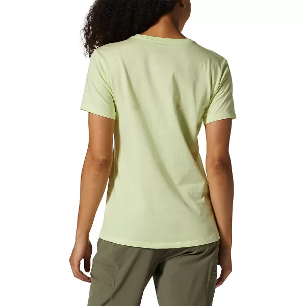 imageMountain Hardwear Womens MHW Logo Short Sleeve  Classic Lightweight Cotton TeeElectrolyte