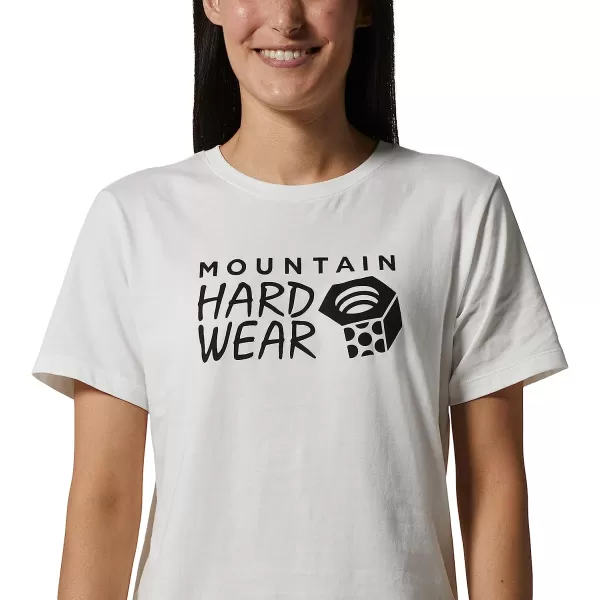 imageMountain Hardwear Womens MHW Logo Short Sleeve  Classic Lightweight Cotton TeeFogbank
