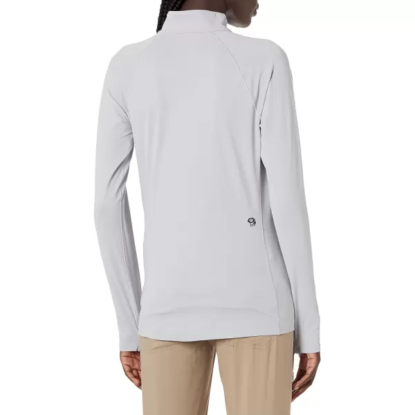 imageMountain Hardwear Womens Mountain Stretch Half Zip for Skiing Climbing Backpacking and HikingGlacial