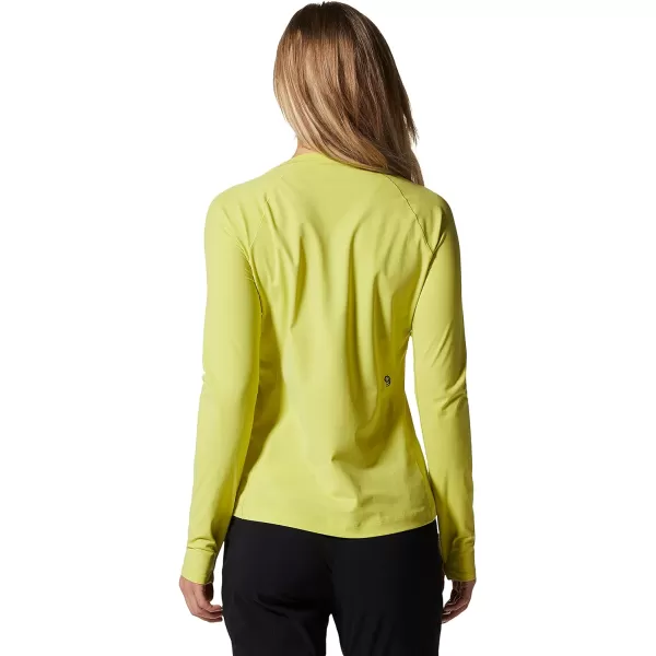 imageMountain Hardwear Womens Mountain Stretch Long Sleeve Crew for Hiking Climbing Skiing and Everyday WearStarfruit