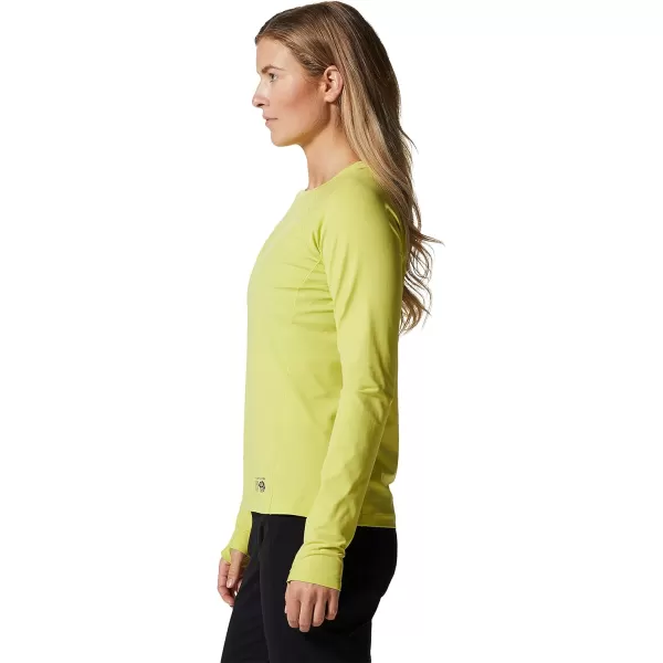 imageMountain Hardwear Womens Mountain Stretch Long Sleeve Crew for Hiking Climbing Skiing and Everyday WearStarfruit