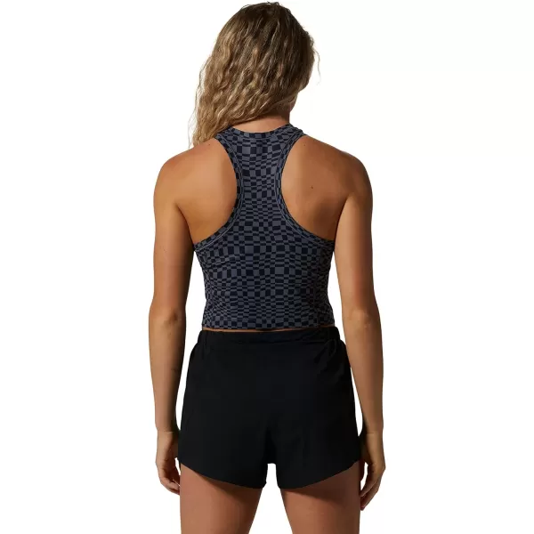imageMountain Hardwear Womens Mountain Stretch TankletteBlue Slate Checks Print