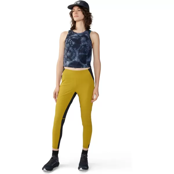 imageMountain Hardwear Womens Mountain Stretch TankletteBlue Slate Spore Dye Print