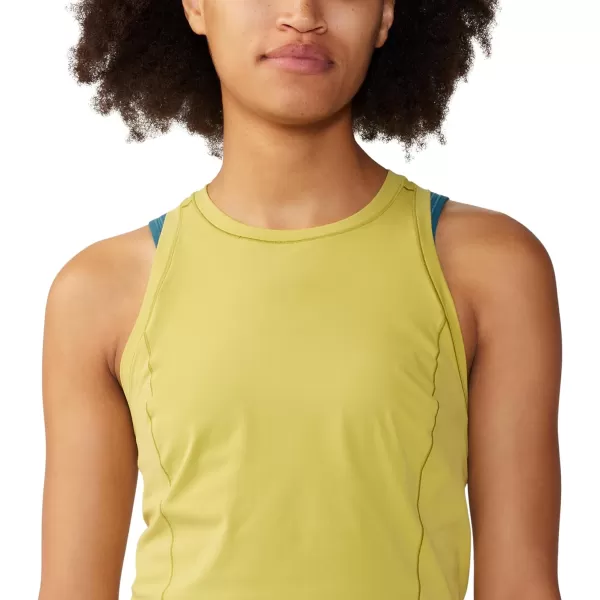 imageMountain Hardwear Womens Mountain Stretch TankletteBright Olive