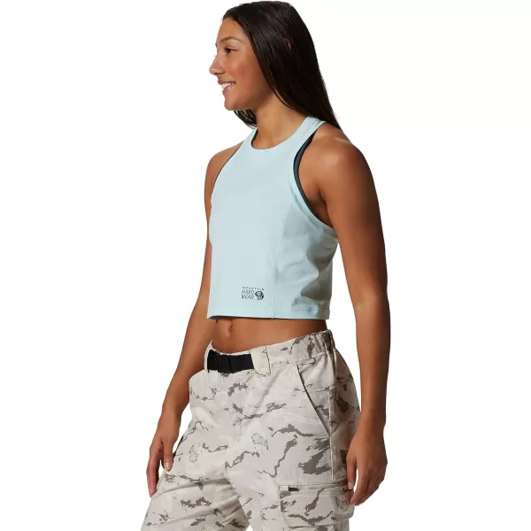 imageMountain Hardwear Womens Mountain Stretch TanklettePale Ice