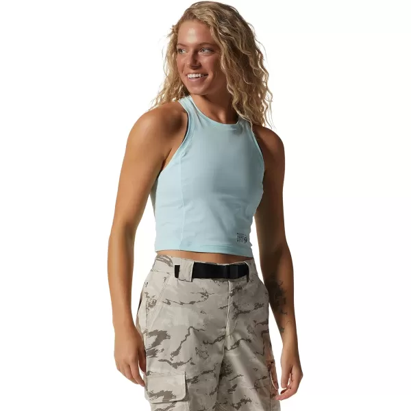 imageMountain Hardwear Womens Mountain Stretch TanklettePale Ice