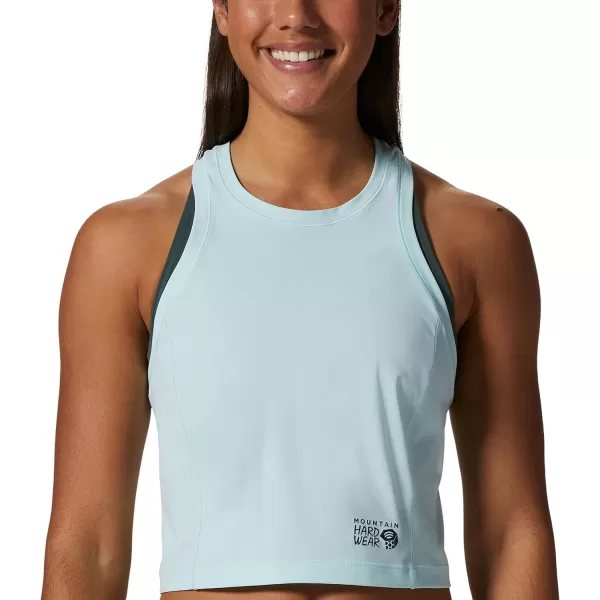 imageMountain Hardwear Womens Mountain Stretch TanklettePale Ice