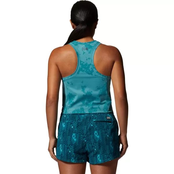 imageMountain Hardwear Womens Mountain Stretch TanklettePalisades Scatter Dye Print