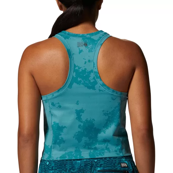 imageMountain Hardwear Womens Mountain Stretch TanklettePalisades Scatter Dye Print