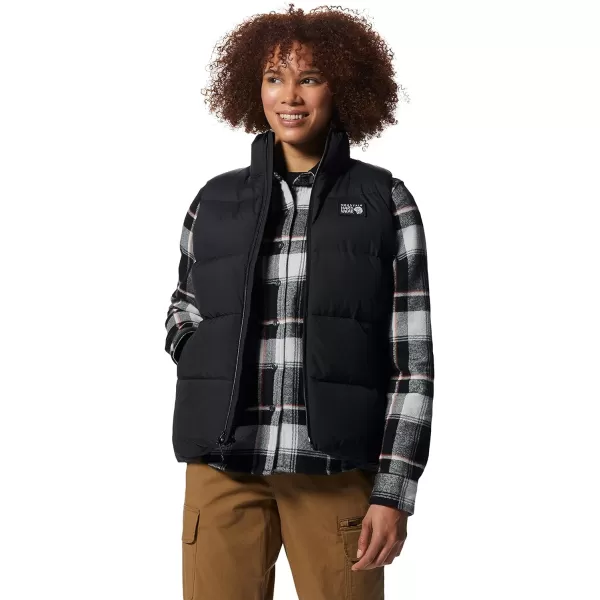imageMountain Hardwear Womens Nevadan Down Vest for Camping Travel and Everyday Wear  Durable and InsulatedBlack