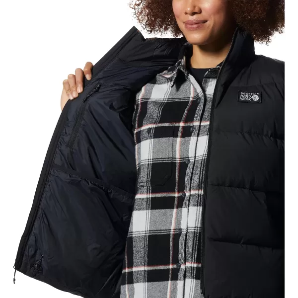 imageMountain Hardwear Womens Nevadan Down Vest for Camping Travel and Everyday Wear  Durable and InsulatedBlack
